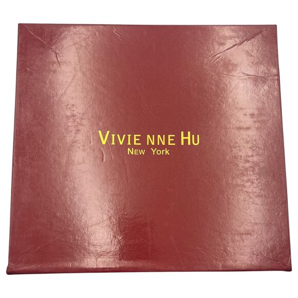 Vivienne Hu Studded Patent Leather Strappy Gladiator Sandals Lemon Yellow Sz 10 - Picture 11 of 11